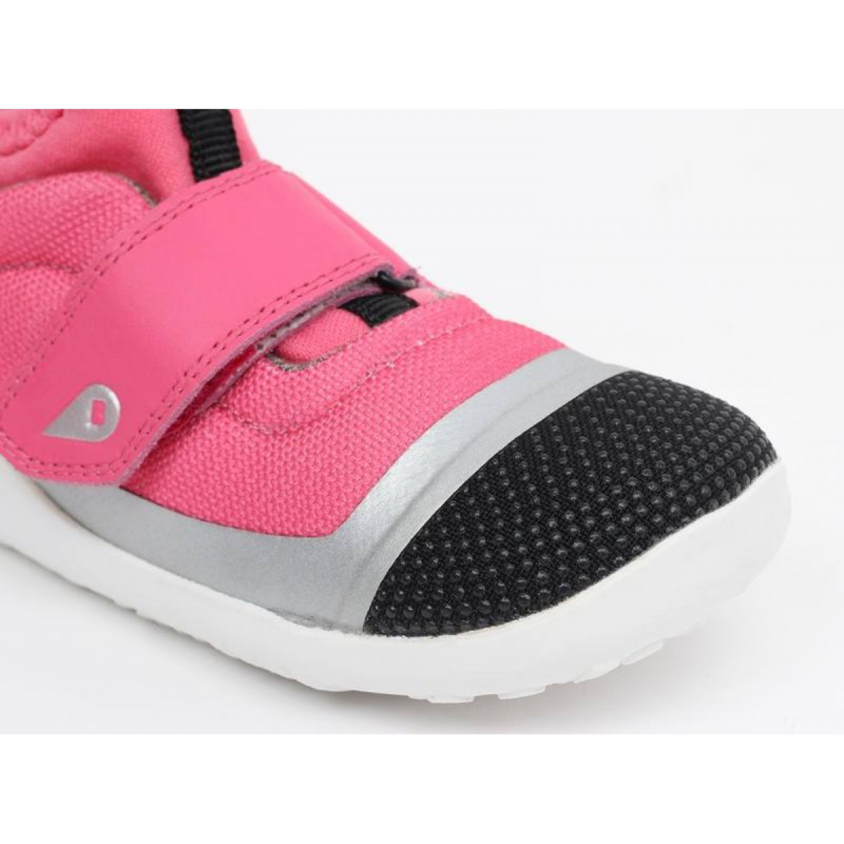 Bobux I walk Hi Dimension Hi Top Fuchsia Silver Size 22 - 24