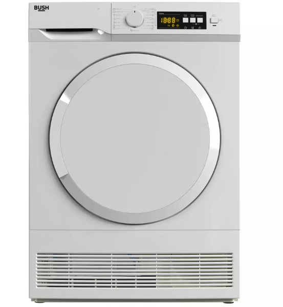 Bush TDT17CN 7KG Condenser Tumble Dryer - White