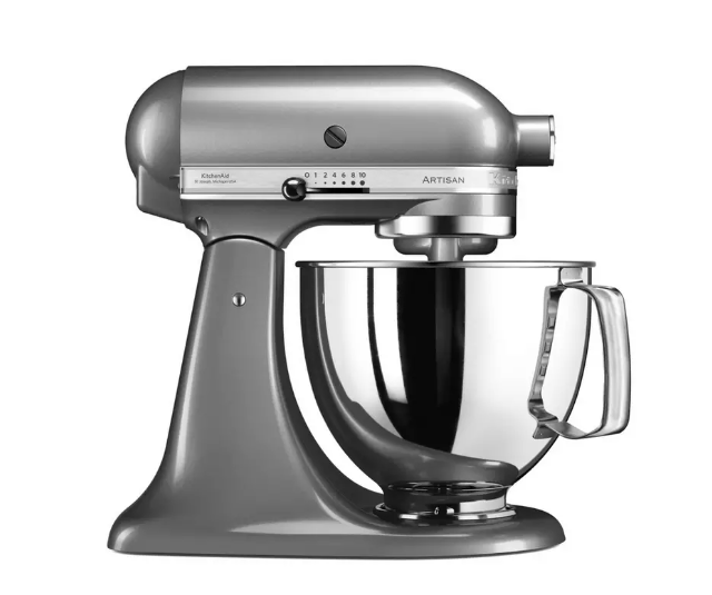 KitchenAid 5KSM125BCU Artisan Stand Mixer - Silver