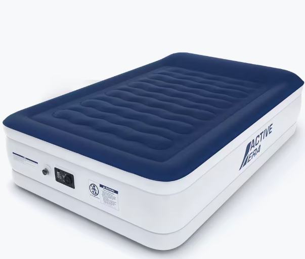 ACTIVE ERA Double Comfort Plus Air Bed – Navy/White