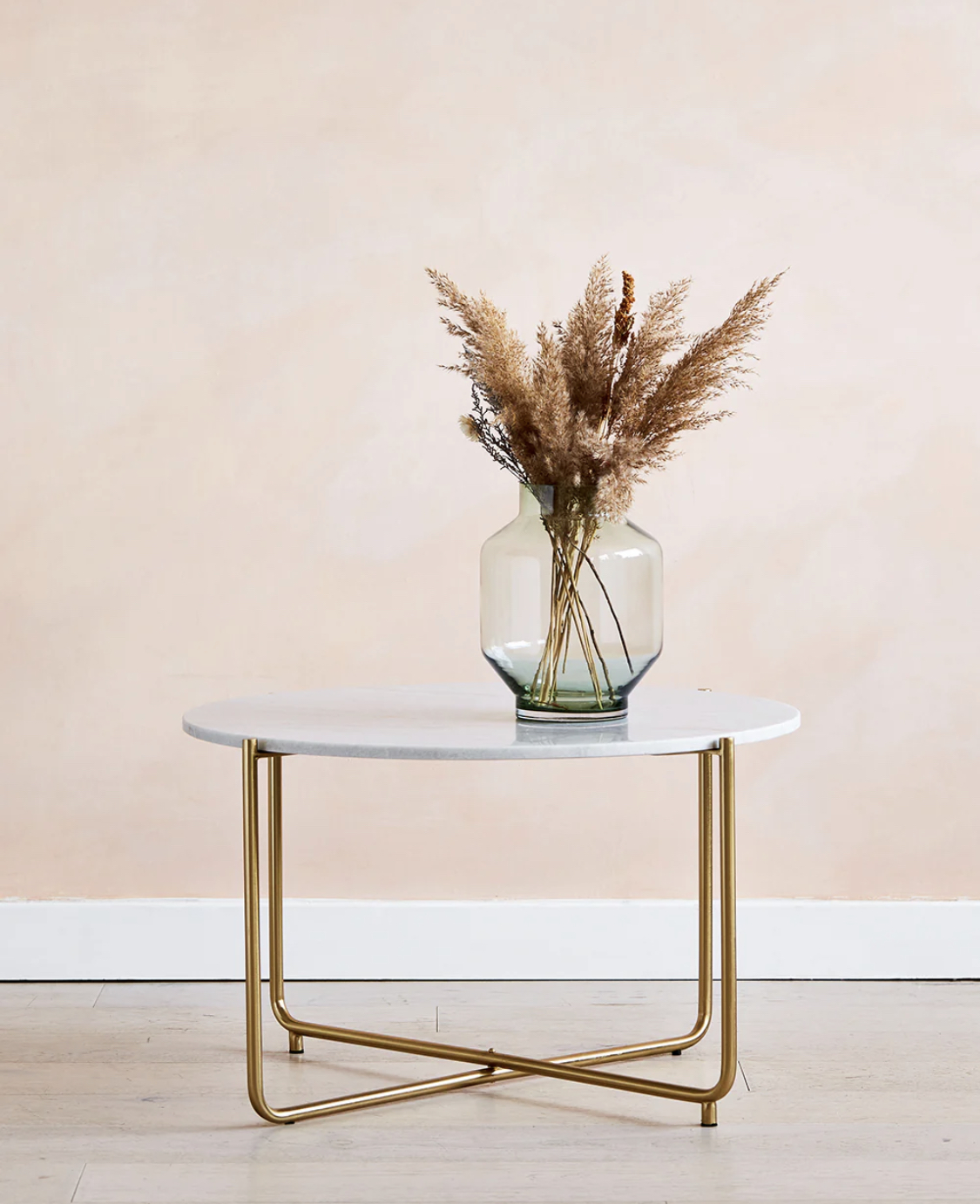 Gloria White Marble Coffee Table