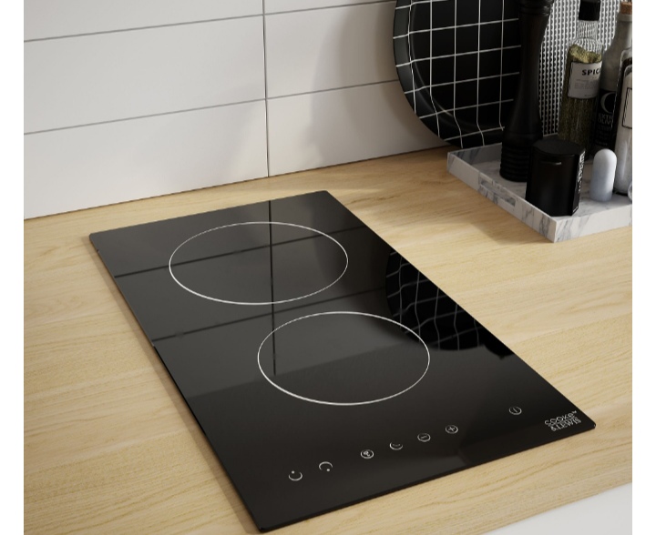 Cooke & Lewis CLCER30A 29cm Ceramic Hob - Black