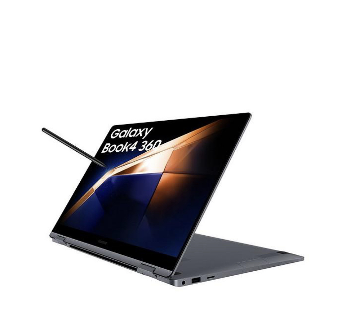 Samsung Galaxy Book4 360 (2024) Touchscreen Laptop - 15.6in FHD, Intel Core 5, 8GB RAM, 256GB SSD - Grey