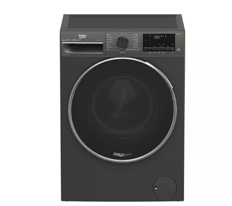 BEKO Pro Aquatech B5W5841AG Bluetooth 8 kg 1400 Spin Washing Machine - Graphite