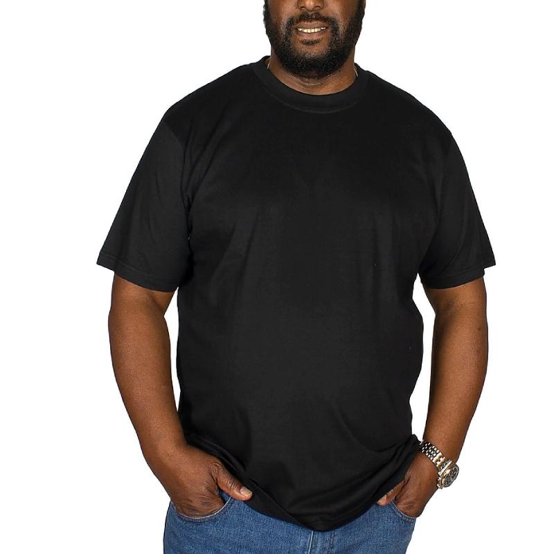 Unisex Plain Tee - Black