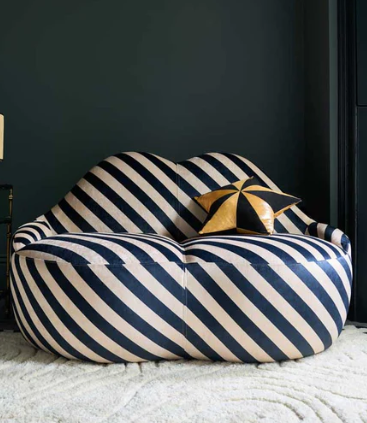 Stripe Lips Sofa