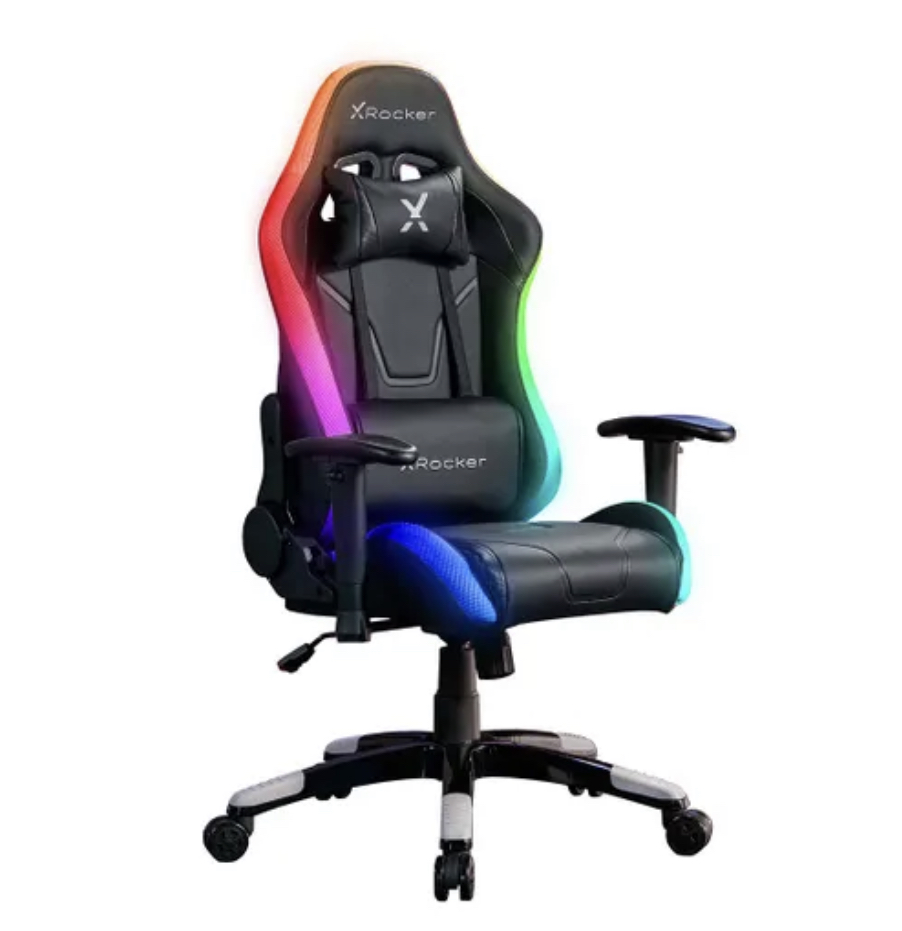 Agility Compact RGB PC Gaming Chair with Neo Motion LED Lights