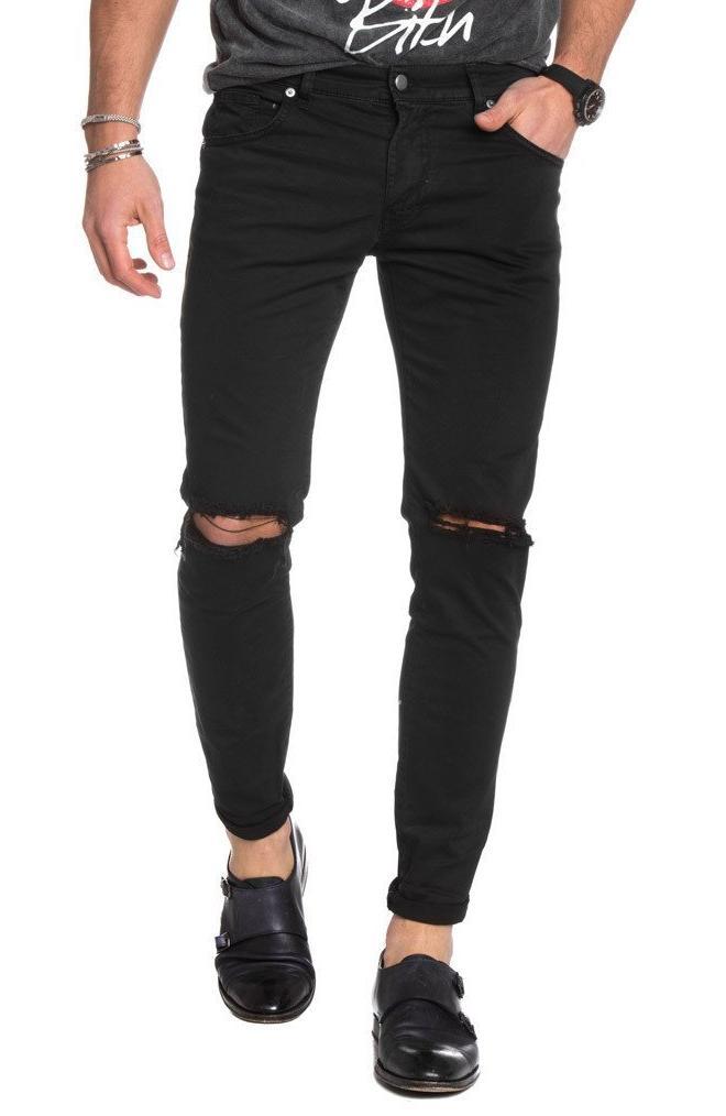 MOC Black Ripped Jeans