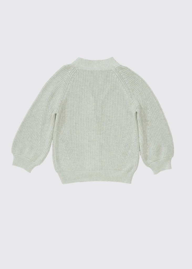 OVERSIZED CARDIGAN - DOVE
