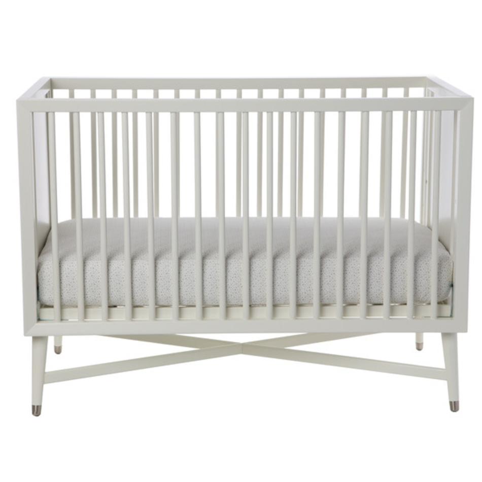 Mid Century 3 in 1 Crib White