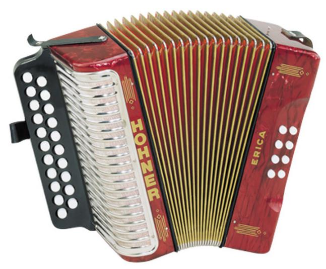 Hohner Erica Doublerow Accordion A D