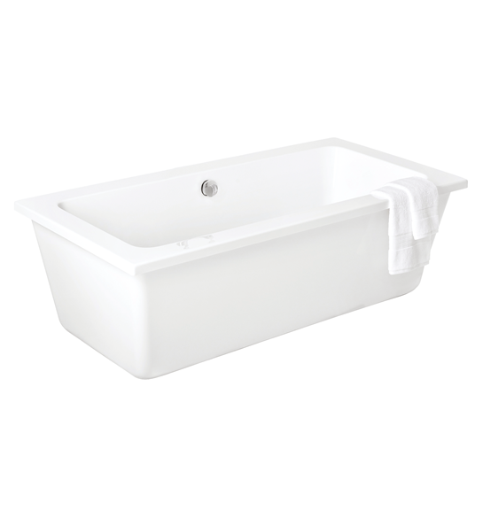 ADESSO BIANCO 1750MM SQUARE FREESTANDING BATH SKU: 7620997
