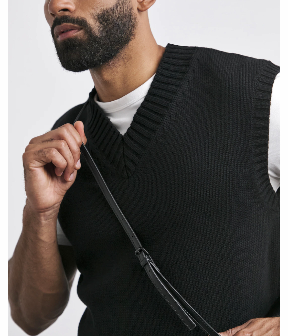 Black Cricket Vest