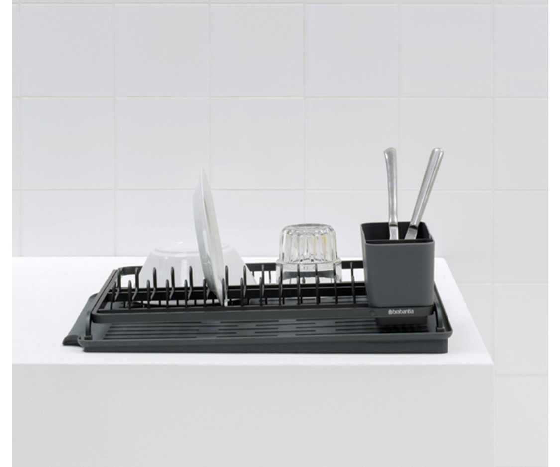 BRABANTIA Dark Grey Dish Drying Rack