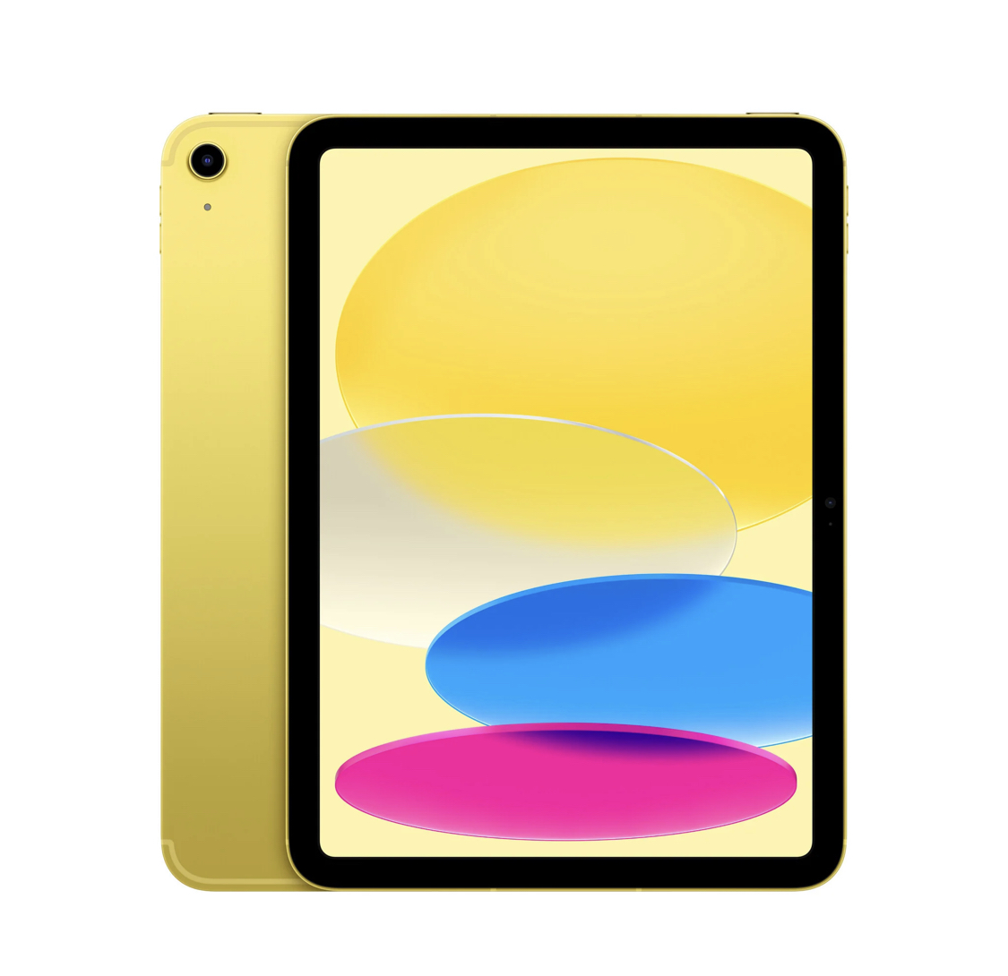 Apple iPad (10th Gen) - 27.7 cm (10.9") - Wi-Fi - 256GB - Yellow