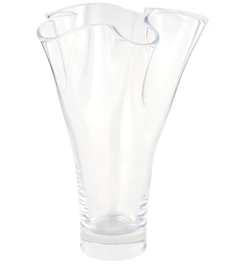 Biba Handkerchief Glass Vase