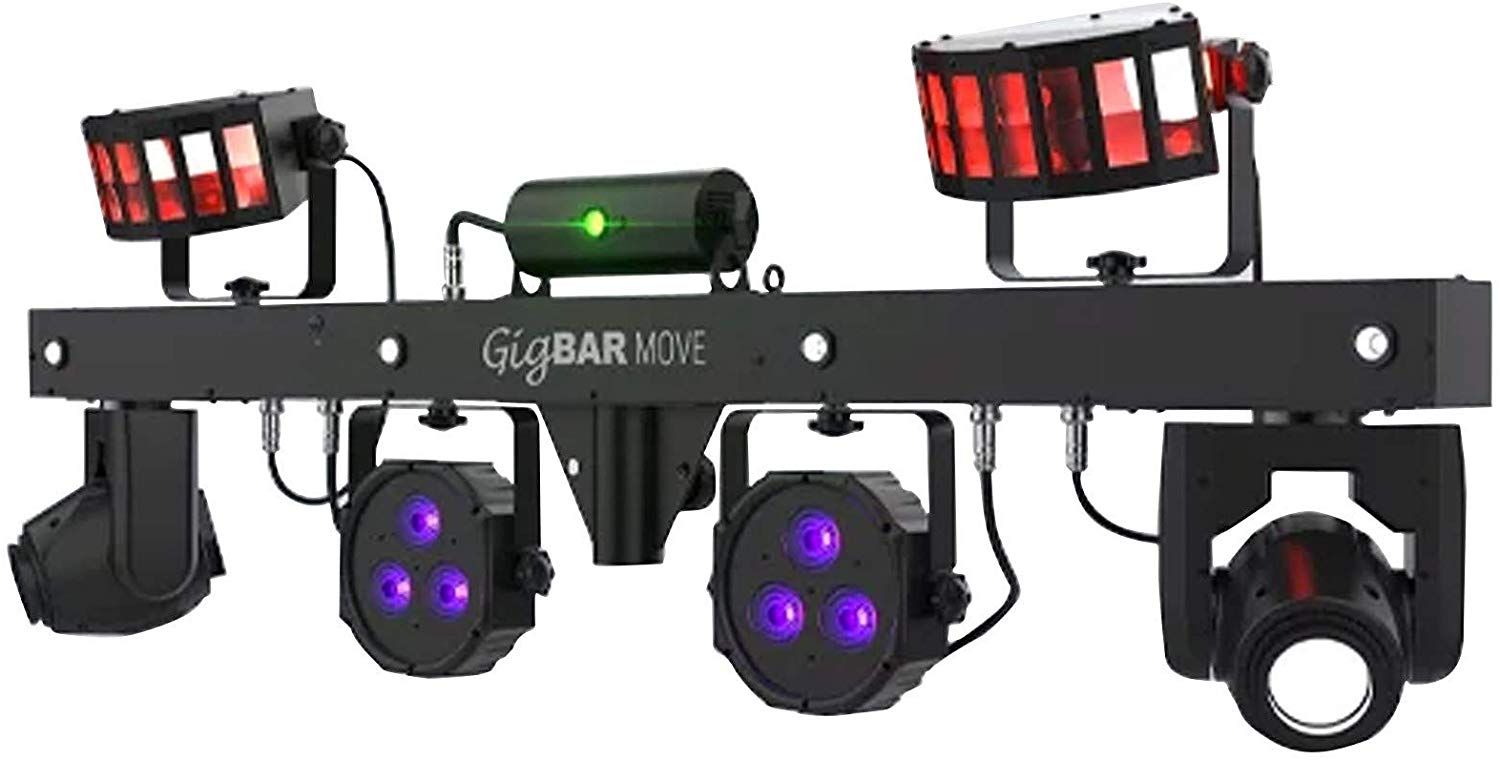 Chauvet DJ Gig Bar Move 5-in-1 LED Lighting System with 2 Moving-head
