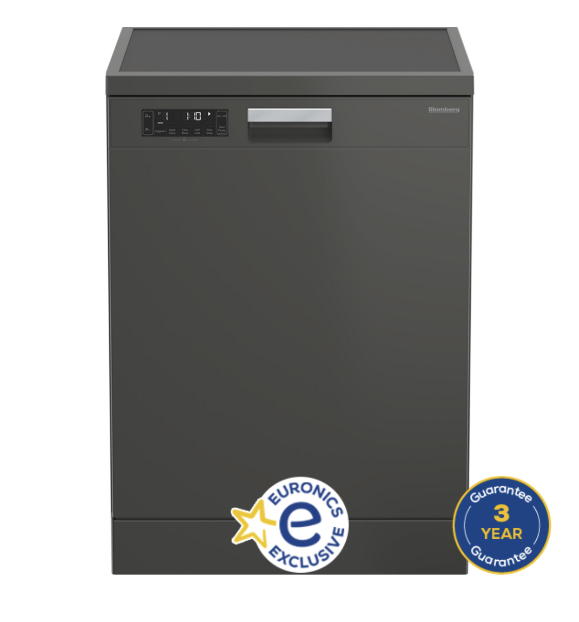 Blomberg LDF42320G Full Size Dishwasher - Graphite - 14 Place Settings