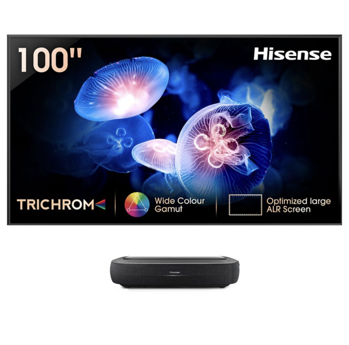 Hisense 100L9HTUKD 100" 100L9 Smart 4K Ultra HDR Laser TV