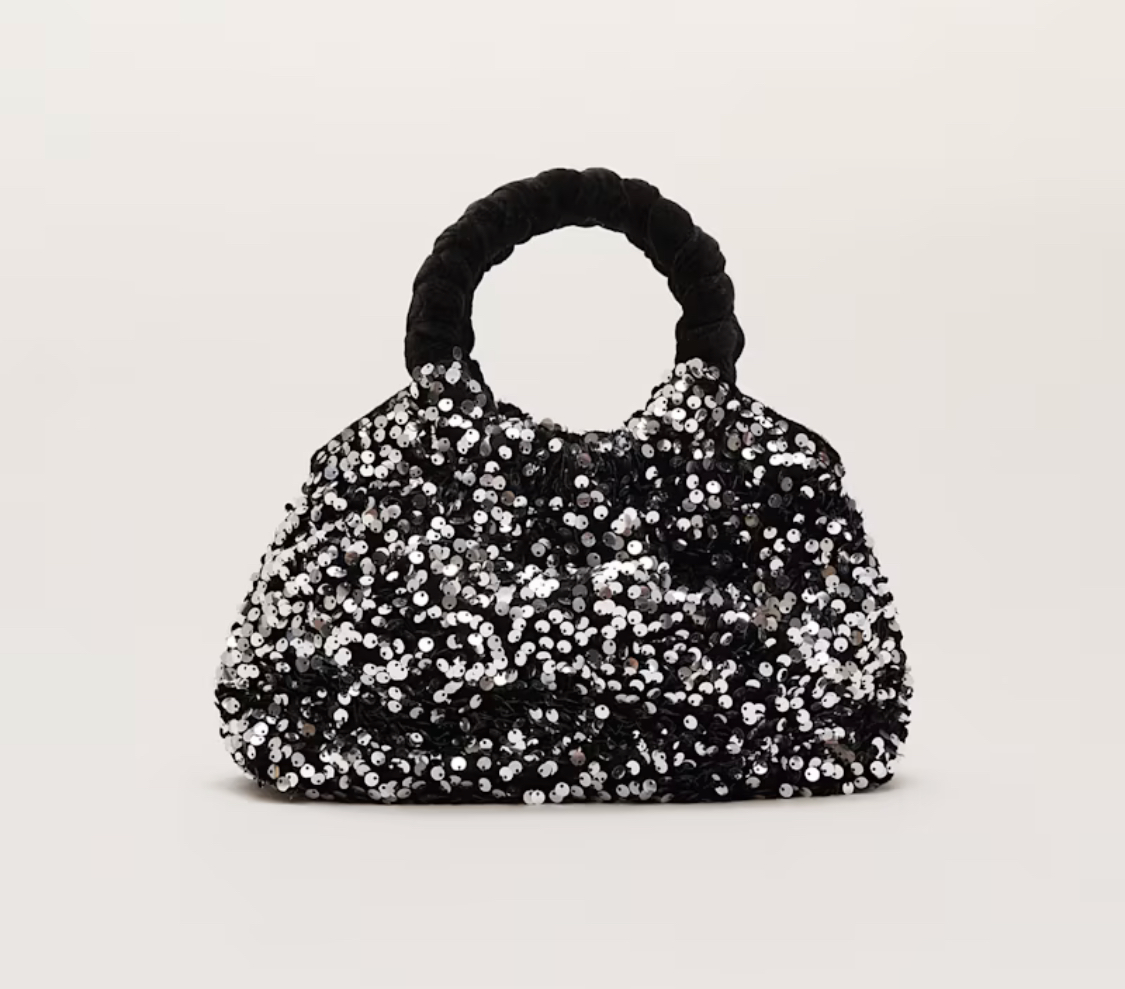 Sequin Twist Handle Mini Grab Bag